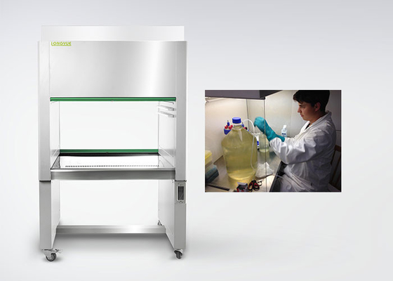 Front Window Laboratory Laminar Airflow Cabinet / Vertical Laminar Flow Cabinet
