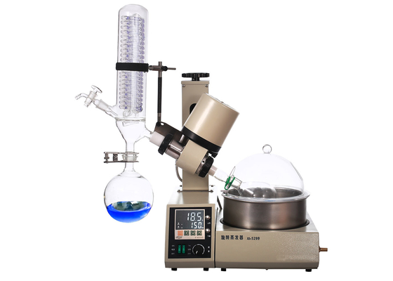 PTFE Sealing Stepless Manual Lifting Rotary Evaporator