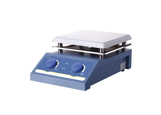 3 Liter Magnetic Hotplate Stirrer / Heated Magnetic Stirrer 19*19cm Plate Size HS-19